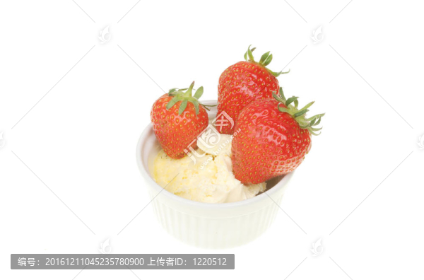 草莓和奶油
