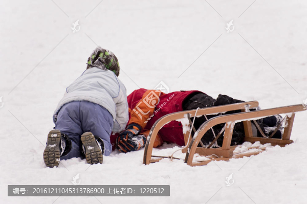 滑雪橇
