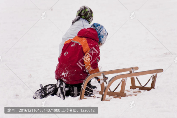 滑雪橇