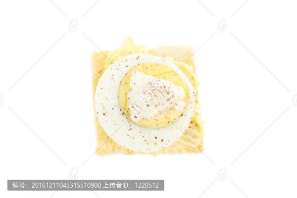雞蛋和沙拉醬CANape