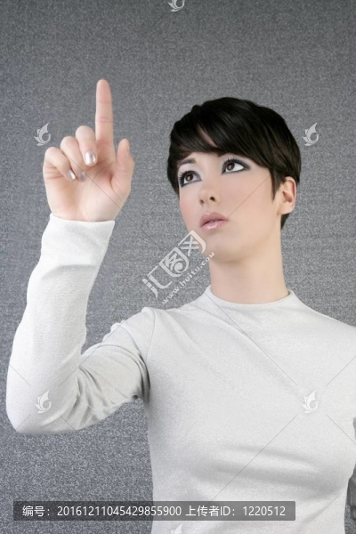 數(shù)字觸摸板復(fù)制空間商人現(xiàn)代