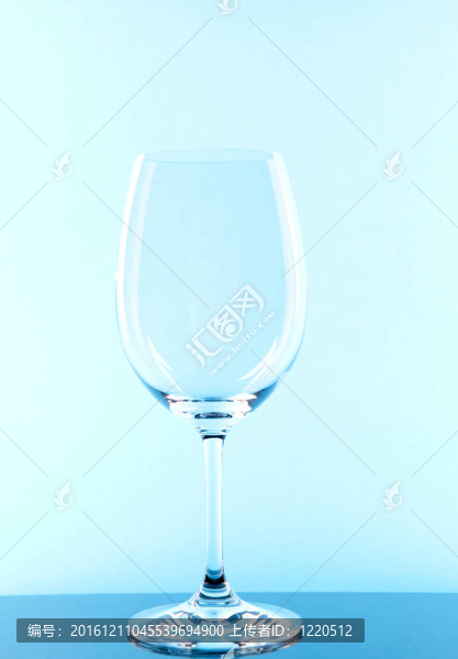 藍(lán)色紅葡萄酒酒杯