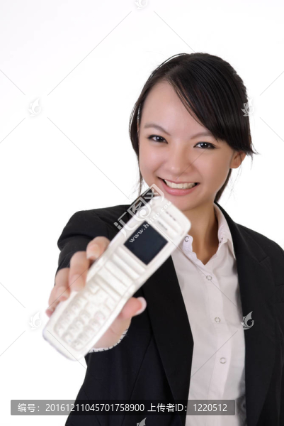 年輕的女商人