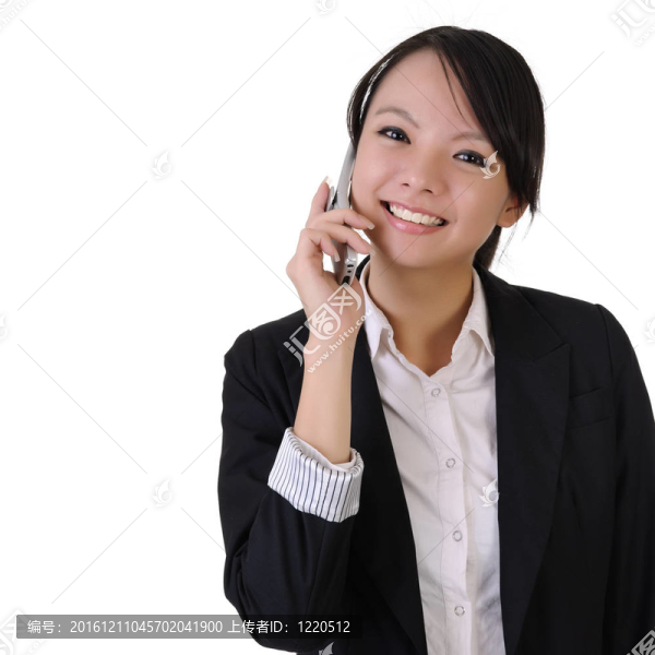 手機(jī)商務(wù)女
