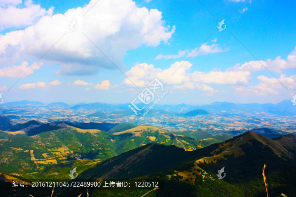 美在意大利亞平寧山脈