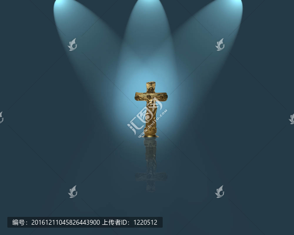 十字架與聚光燈