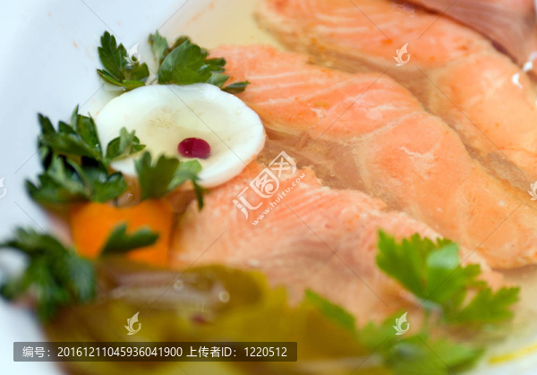Aspic從鮭魚
