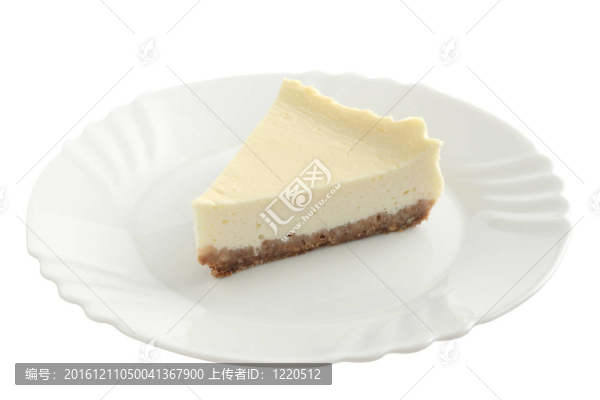 一盤奶酪蛋糕