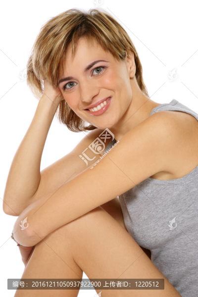 健康的微笑的女人