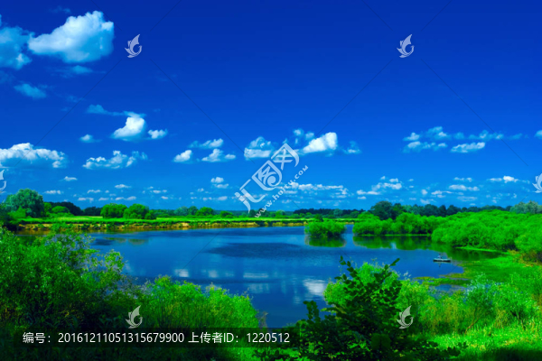 美麗的湖