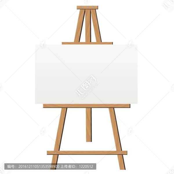 架上的插圖