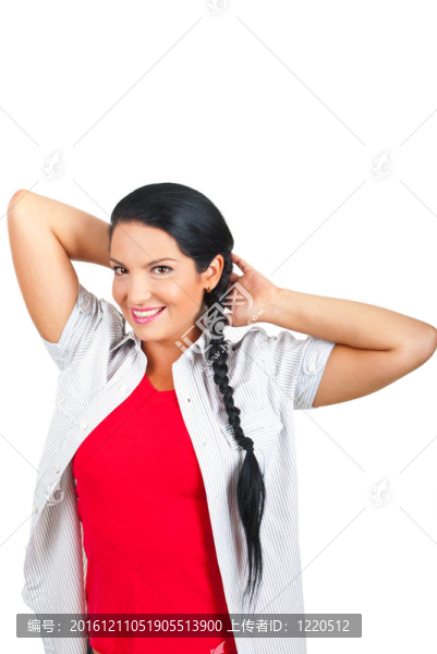 美麗的隨便的女人