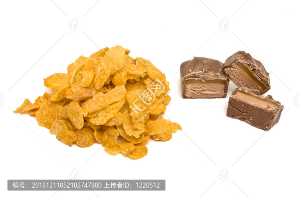 玉米片巧克力