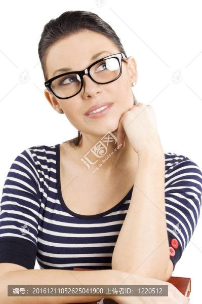 戴眼鏡的女孩