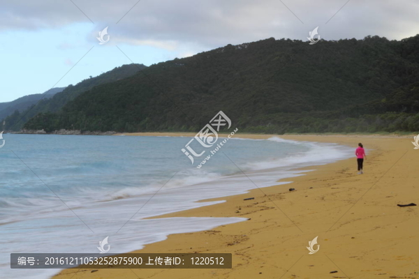 美麗的海灘