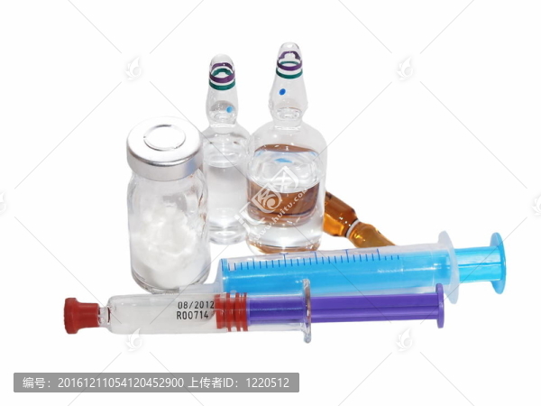醫(yī)藥瓶和注射器分離