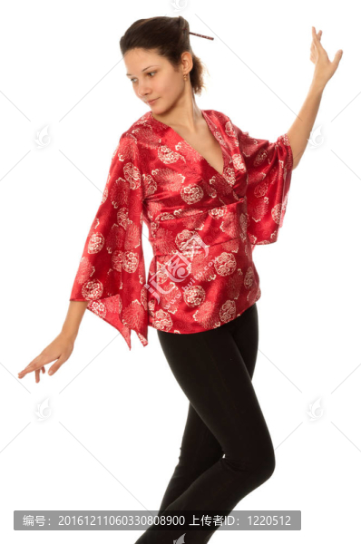 時尚的女人
