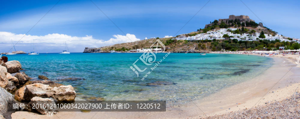 Lindos海灘