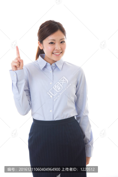 年輕的女商人