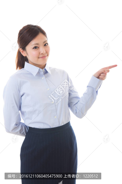 年輕的女商人