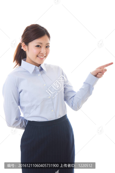 年輕的女商人