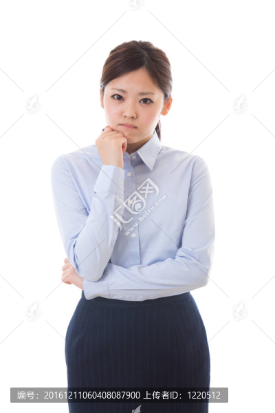 年輕的女商人
