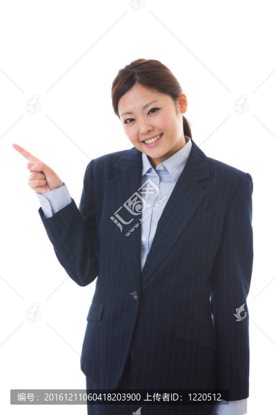 年輕的女商人
