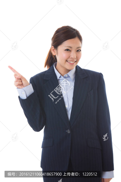 年輕的女商人