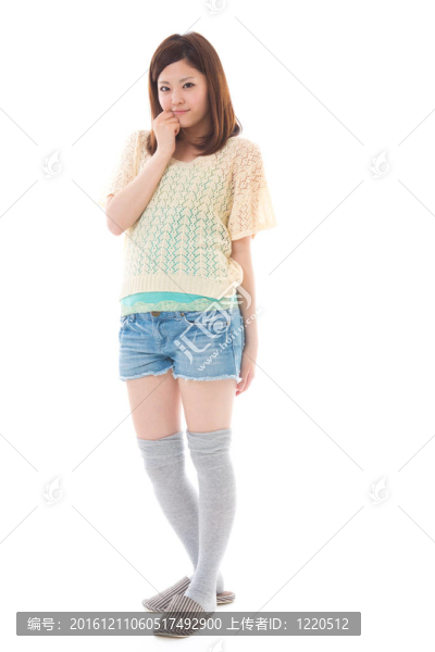 年輕的女人