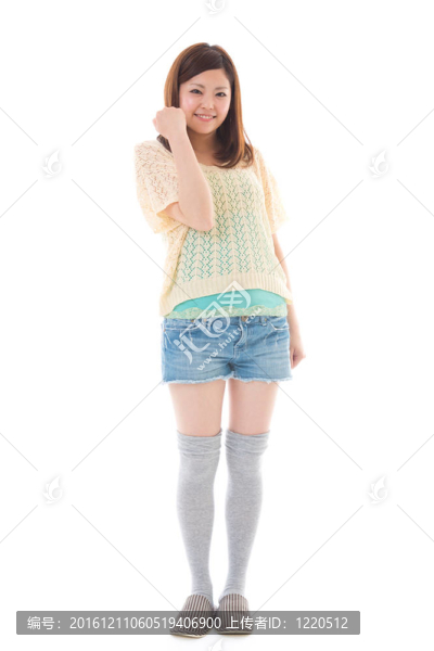 年輕的女人