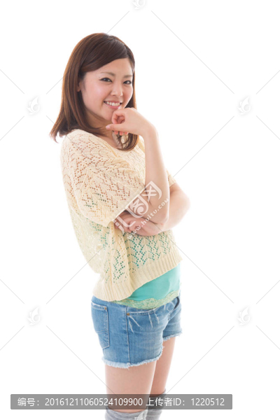 年輕的女人