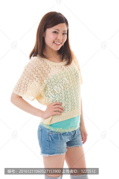 年輕的女人
