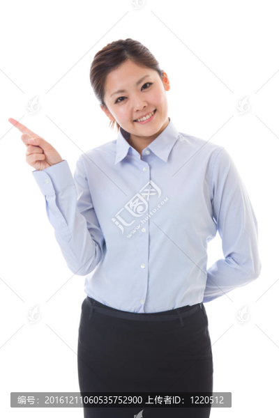 年輕的女商人