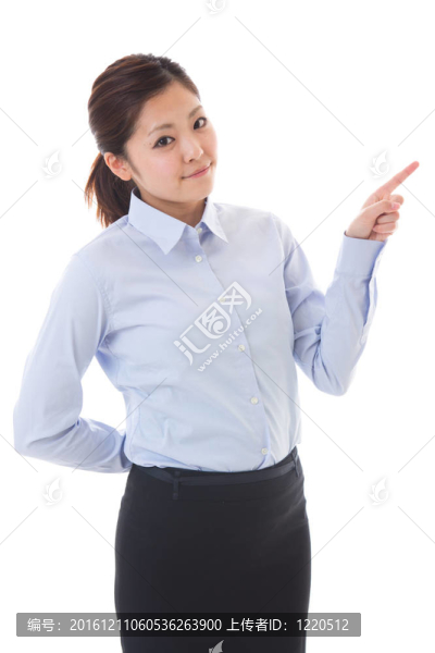 年輕的女商人