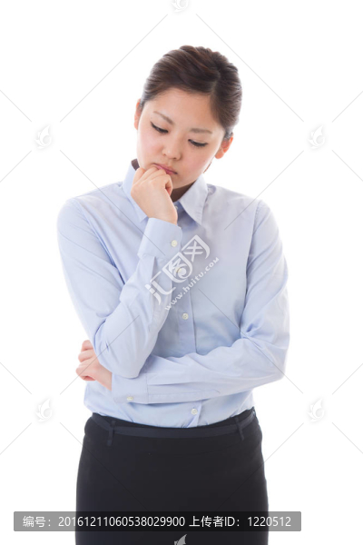 年輕的女商人