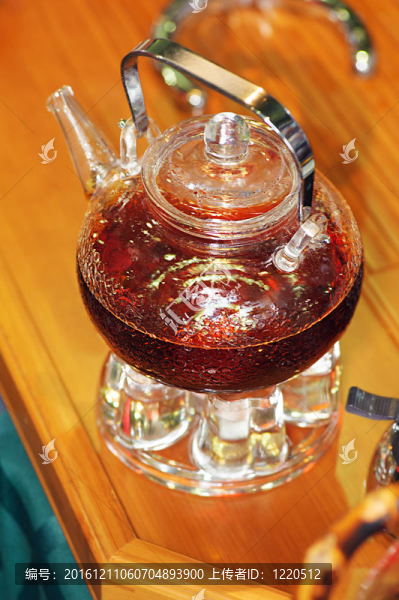豪華水晶茶壺