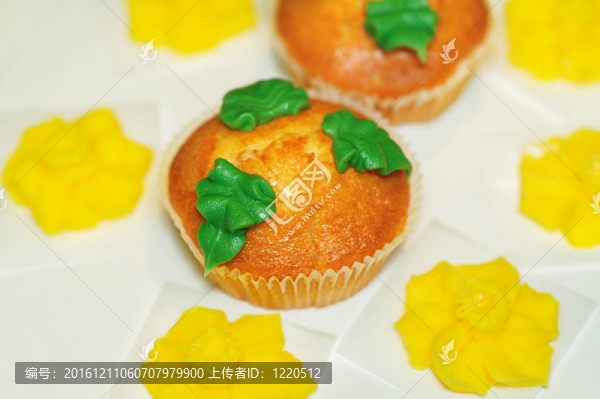 郁郁蔥蔥的松餅