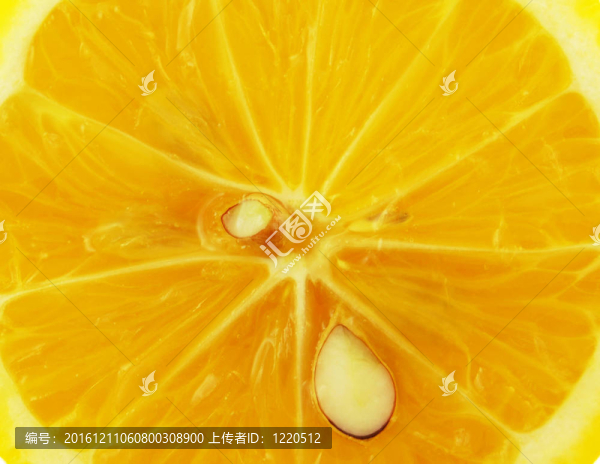 黃色的檸檬