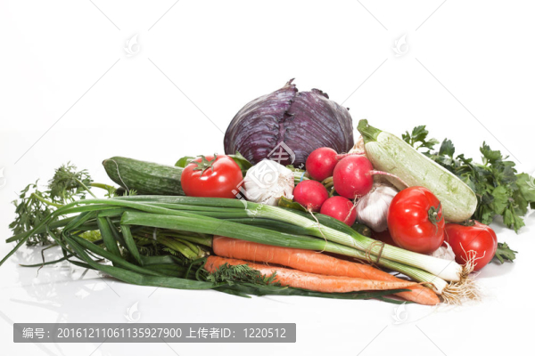 白隔蔬菜