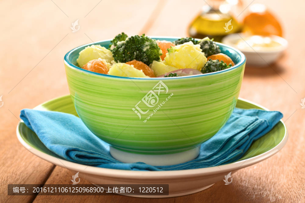 土豆西蘭花色拉
