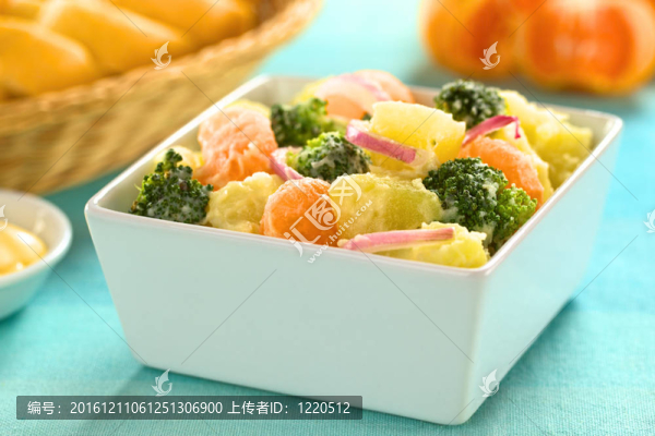 土豆西蘭花色拉