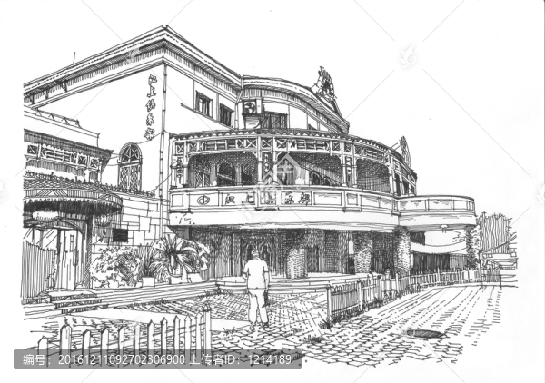 亞道古魯布水上餐廳臨江建筑