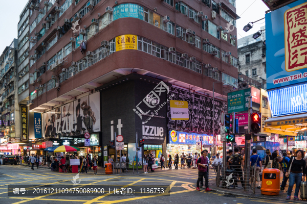 香港旺角街景