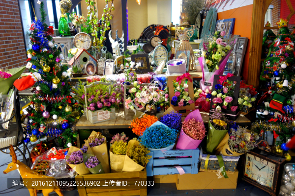 花店,裝飾品店