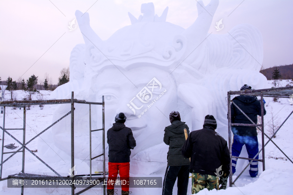 雪雕藝術