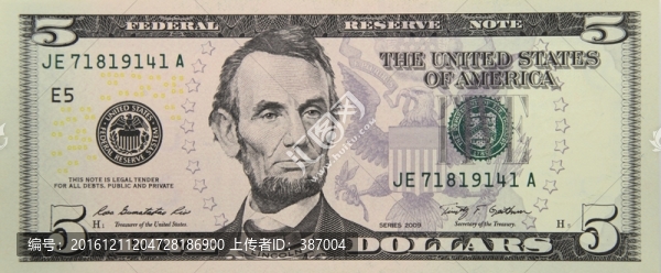 美元5元