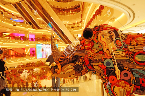 商場(chǎng)內(nèi)景,商場(chǎng)中庭,商場(chǎng)天井