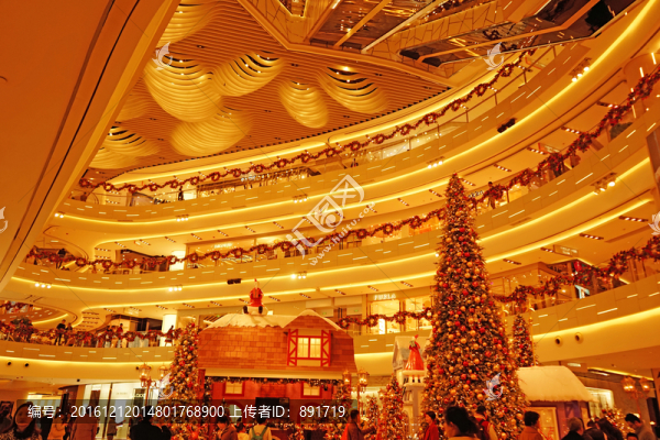 商場(chǎng)內(nèi)景,商場(chǎng)中庭