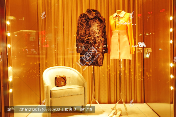 服裝櫥窗,奢侈品,專賣店櫥窗