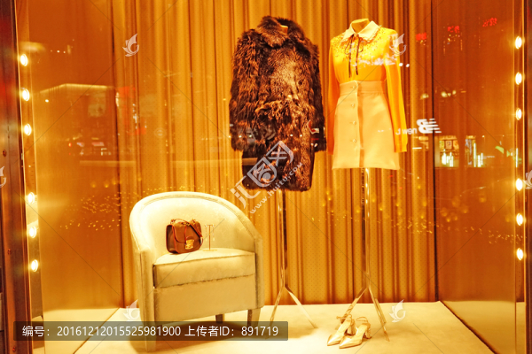服裝櫥窗,奢侈品,專賣店櫥窗